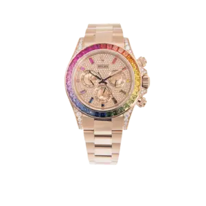 Rolex 116595 Cosmograph Daytona Everose Rainbow Watch