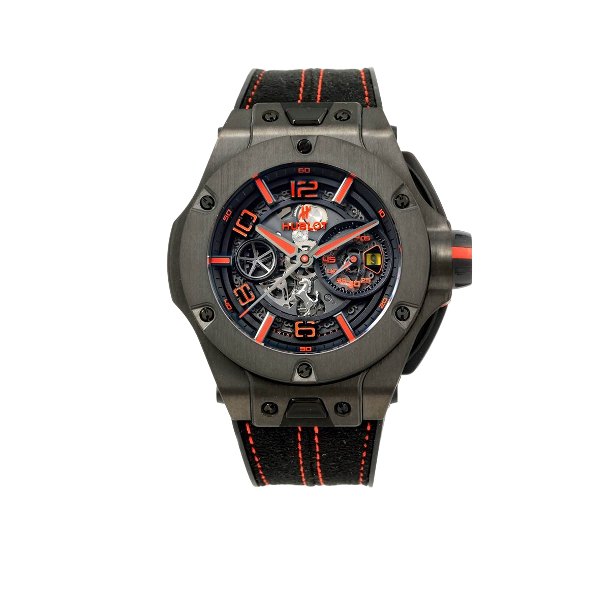 Hublot Ferrari Unico Carbon Limited Edition Mens Watch 402.QU.0113.WR