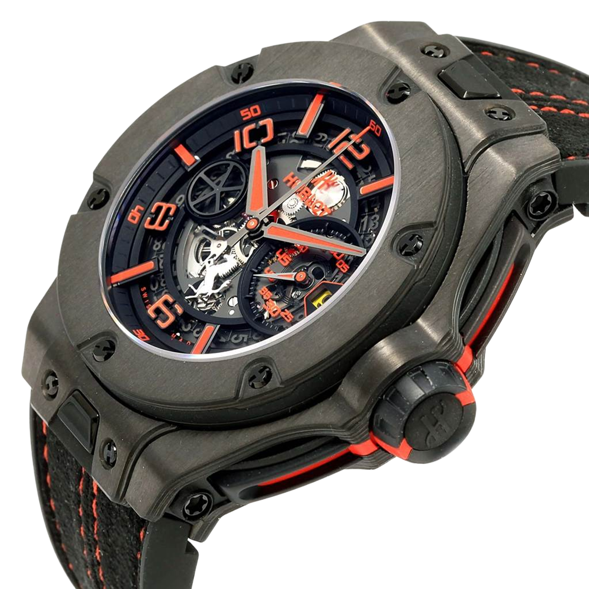 Hublot Ferrari Unico Carbon Limited Edition Mens Watch 402.QU.0113.WR - Image 3