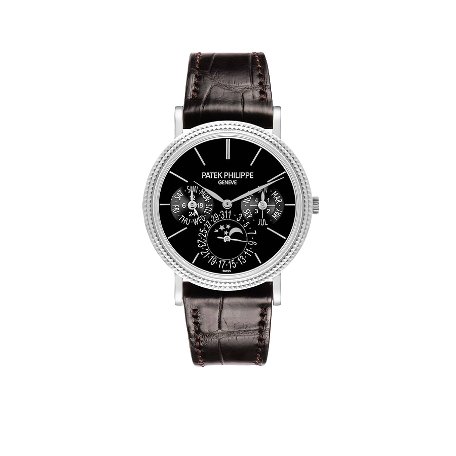 Patek Philippe Grand Complication Perpetual Calendar White Gold Mens Watch 5139G