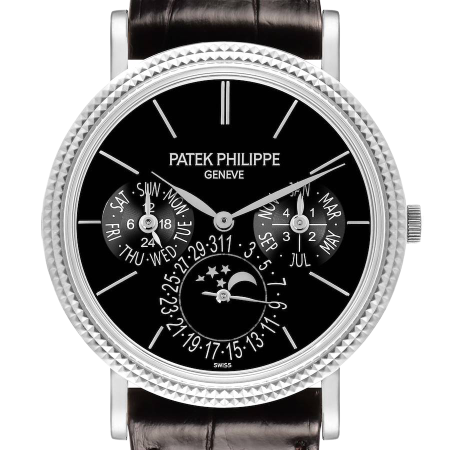 Patek Philippe Grand Complication Perpetual Calendar White Gold Mens Watch 5139G - Image 2
