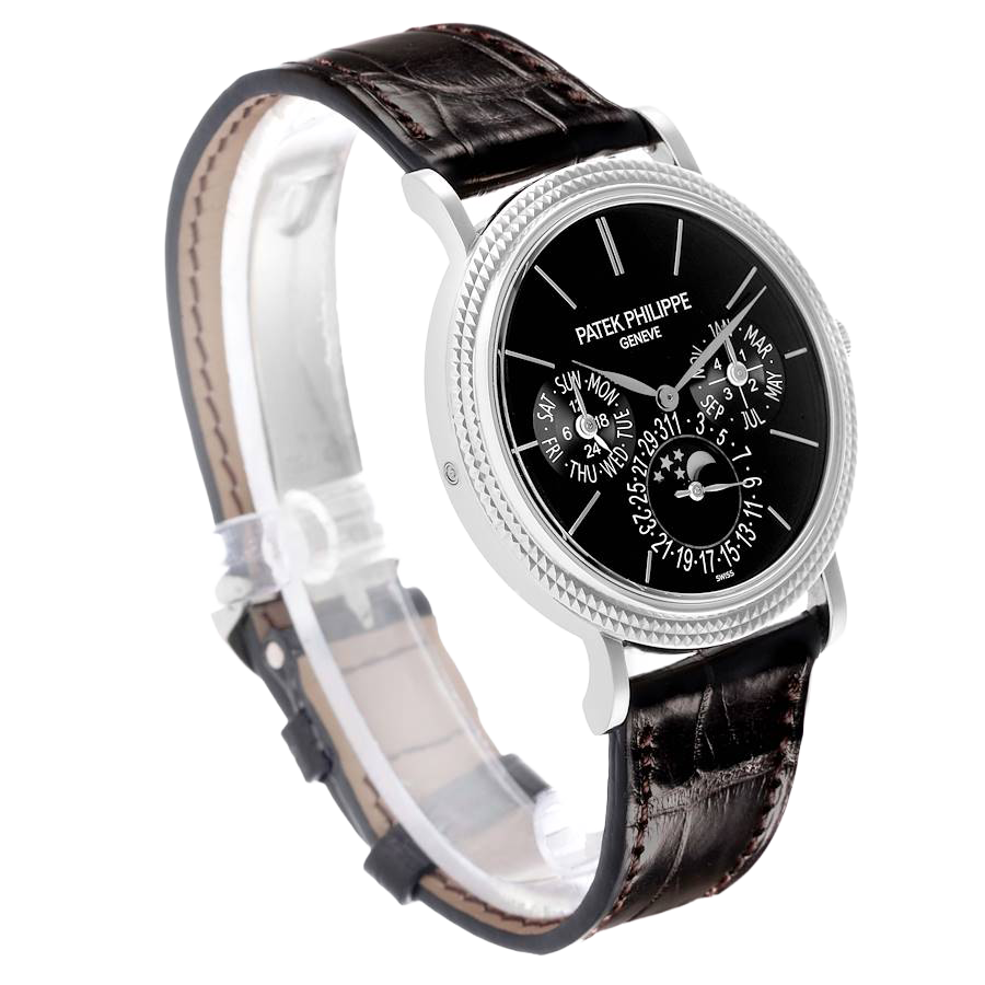 Patek Philippe Grand Complication Perpetual Calendar White Gold Mens Watch 5139G - Image 4