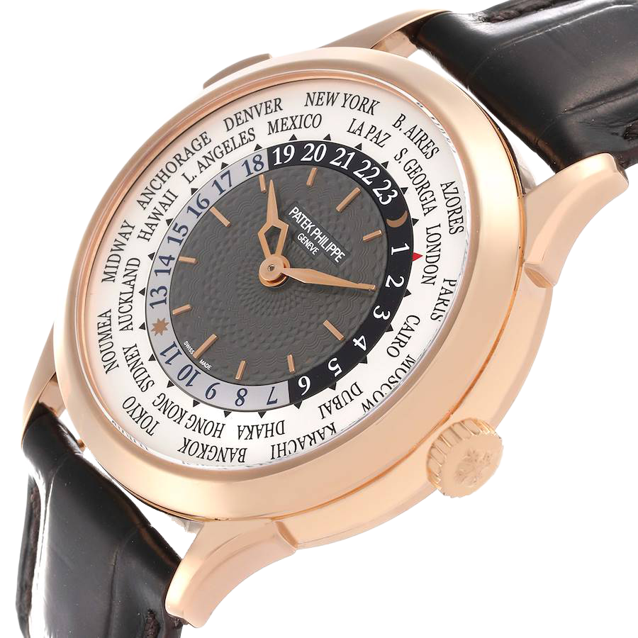 Patek Philippe World Time Complications Rose Gold Mens Watch 5230R - Image 3